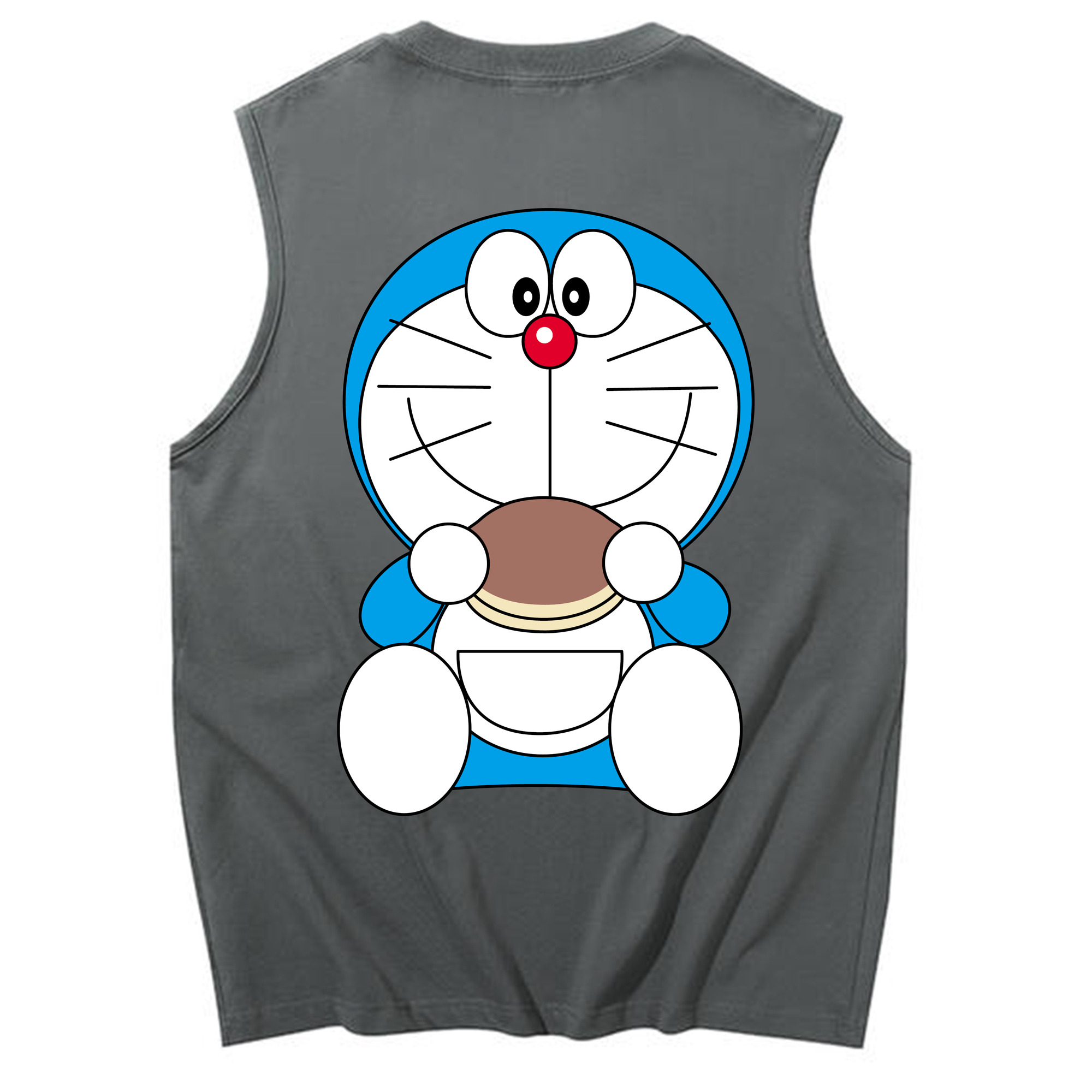 （画像用） ドラえもん Doraemon コットン100％タンクトップ（背面プリント）